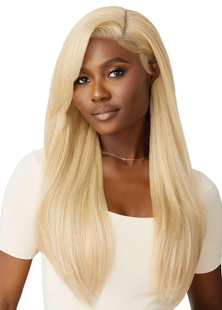 Outre Lace Front Wig - Melted Hairline - Asher (BLACK BERRY)