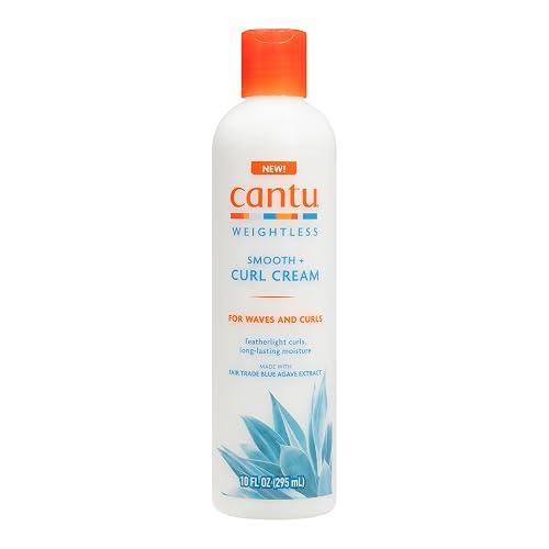 Cantu Weightless Smooth + Curl Cream, 10 fl oz Beauty & Personal Care Cantu