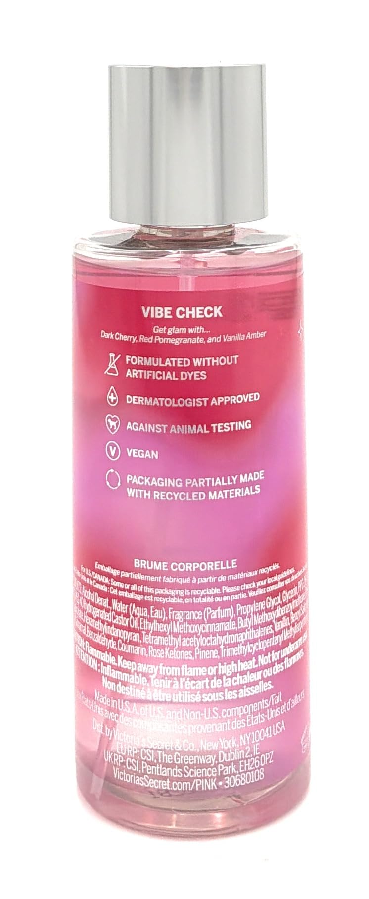 Victoria's Secret Pink Glam Body Mist 8.4 Fl Oz Beauty & Personal Care Victoria's Secret