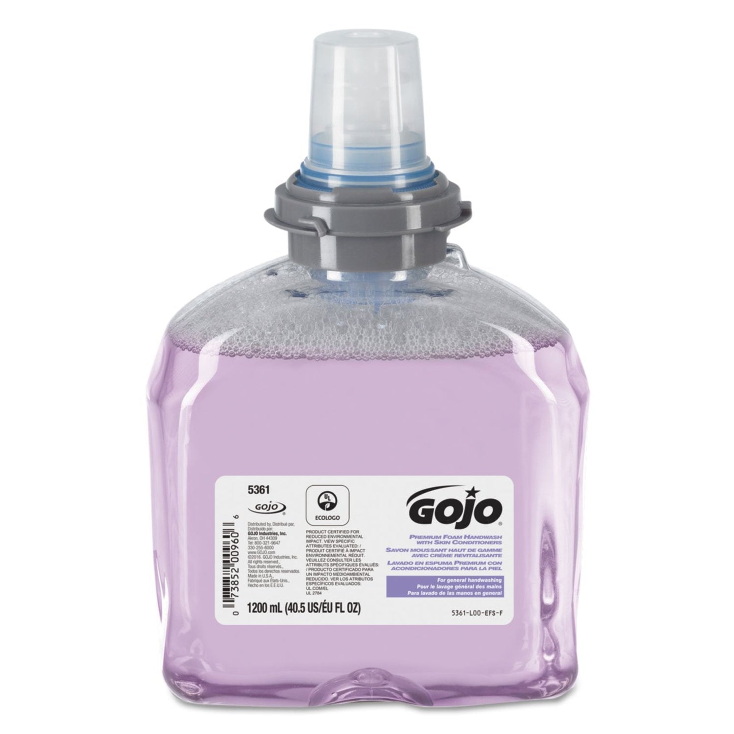 GOJO TFX Luxury Foam Hand Wash Cranberry Dispenser 1200ml Beauty & Personal Care GOJO
