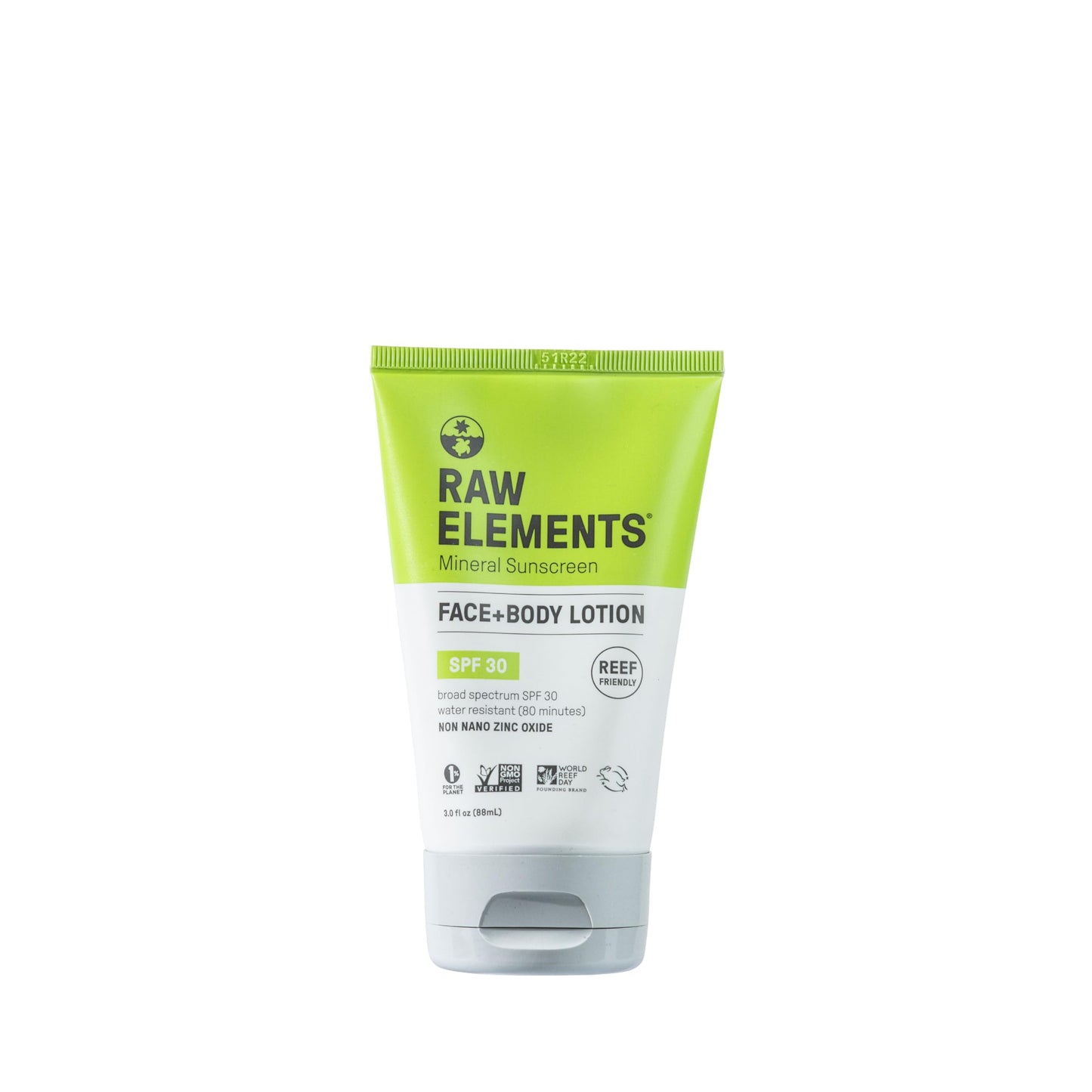 Raw Elements Face and Body All-Natural Mineral Sunscreen, Travel Size 1oz (1-Pack) Beauty & Personal Care Raw Elements