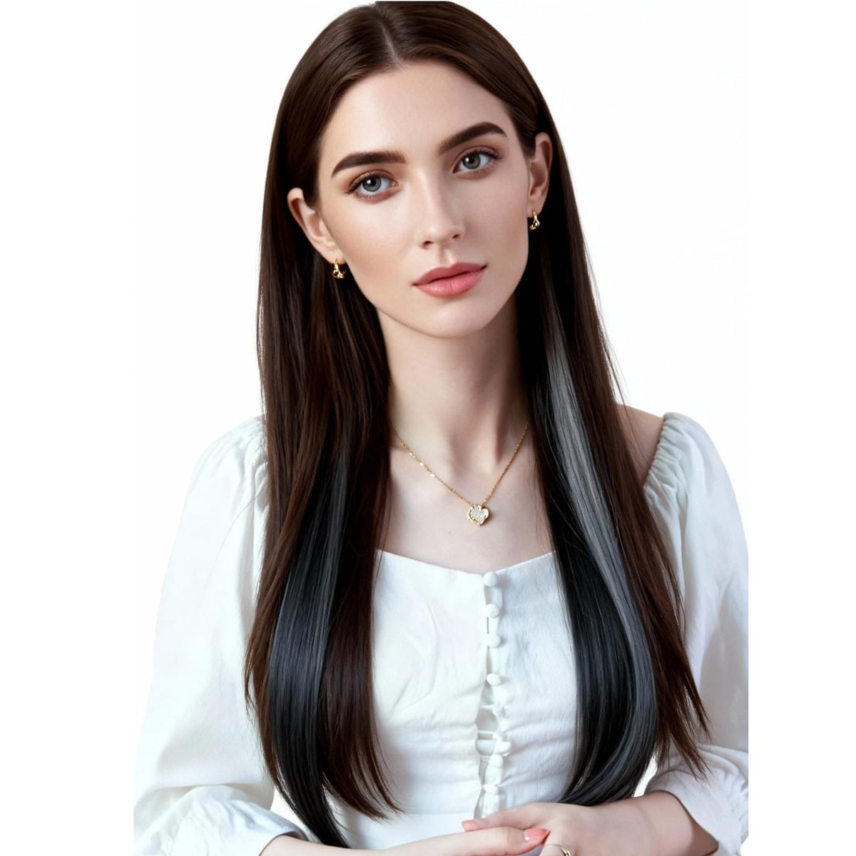 PWZJYRFSN (2 pack) Colorful hang dyed wig · Traceless braided rope Fried Dough Twists pigtail