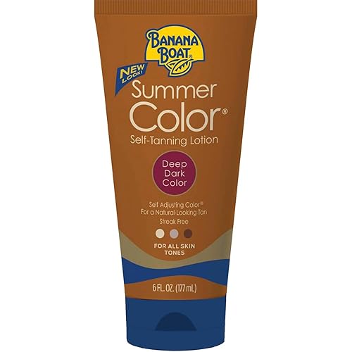 Summer Color Self Tanning Lotion - Deep Dark Color, 6 Ounces each (Value Pack of 4) Beauty & Personal Care Banana Boat