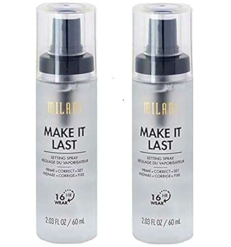 Pack of 2 Milani Make It Last Setting Spray 16 HR Wear, Make It Last (03) Beauty & Personal Care Milani