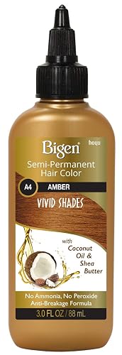 Bigen Semi Permanent Hair Color #A4 Amber, 3 oz (Packs of 6) Beauty & Personal Care Bigen