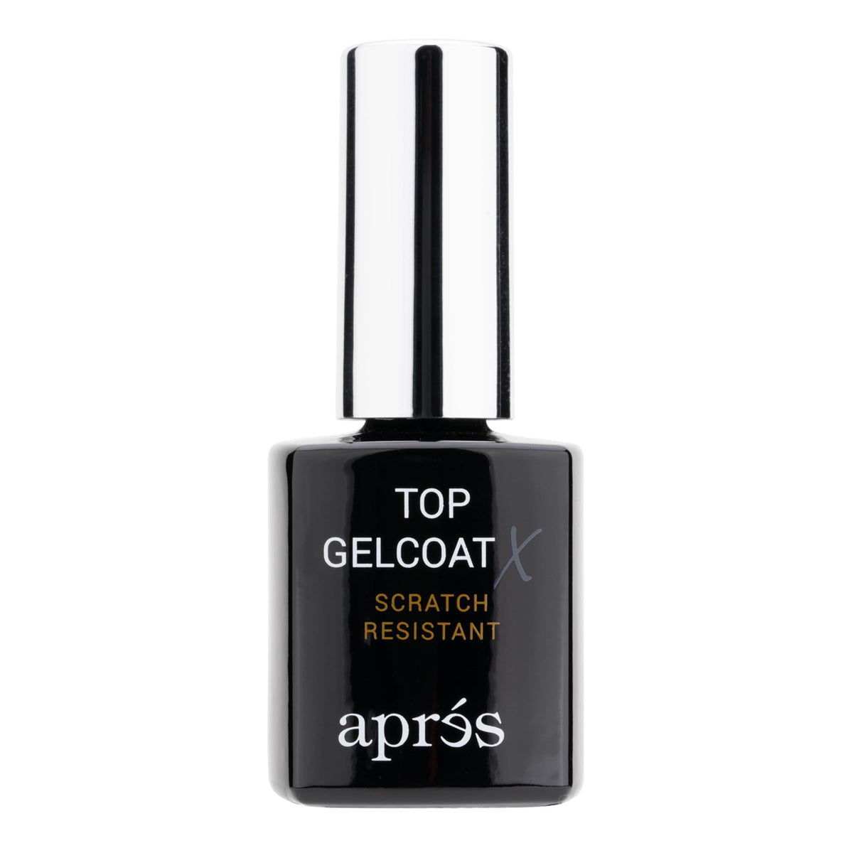 APRÉS Top Gelcoat X - 15ml - Scratch Resistant Gel Nail Polish Soak Off Top Coat Glossy Finish