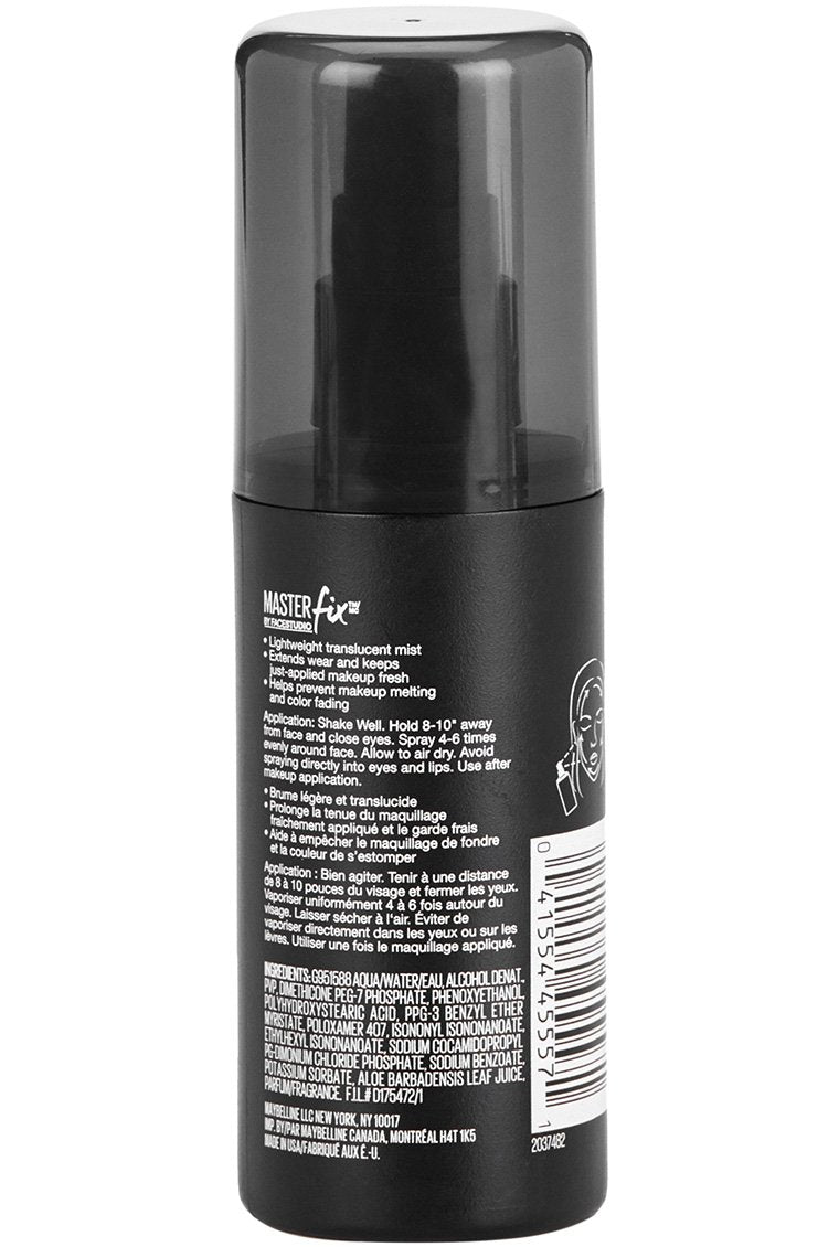 Maybelline New York Facestudio Master Fix Wear-Boosting Setting Spray, Translucent, 3.4 fl. oz. Beauty & Personal Care MAYBELLINE
