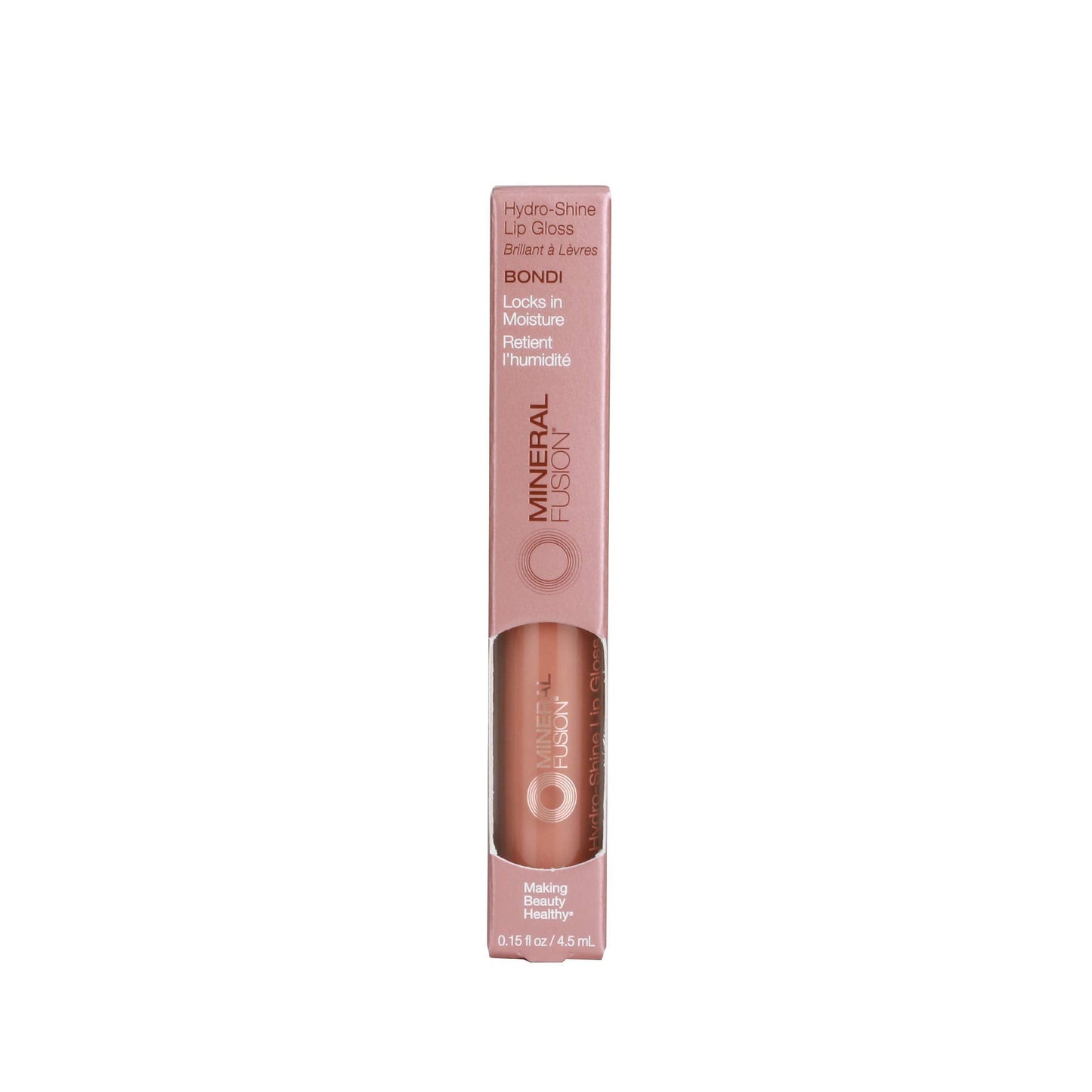 Mineral Fusion HydroShine Lip Gloss, Bondi, 0.15 Ounce Beauty & Personal Care Mineral Fusion