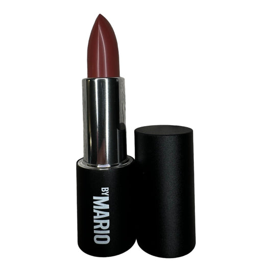 BY MARIO MAKEUP SuperSatin Lipstick | A classic, creamy satin lipstick with a soft sheen | Size 0.12 oz / 3.5 g (Bronx Baby - soft warm rose) Beauty & Personal Care BY MARIO