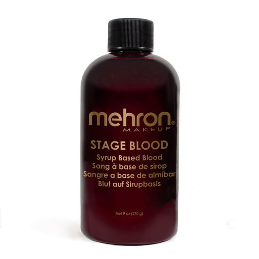Mehron Makeup Stage Blood | Realistic For Halloween | Washable Fake Blood for Special FX, Stage & Screen, Halloween, & Cosplay (9 oz) (Dark Venous) | Beauty & Personal Care Mehron