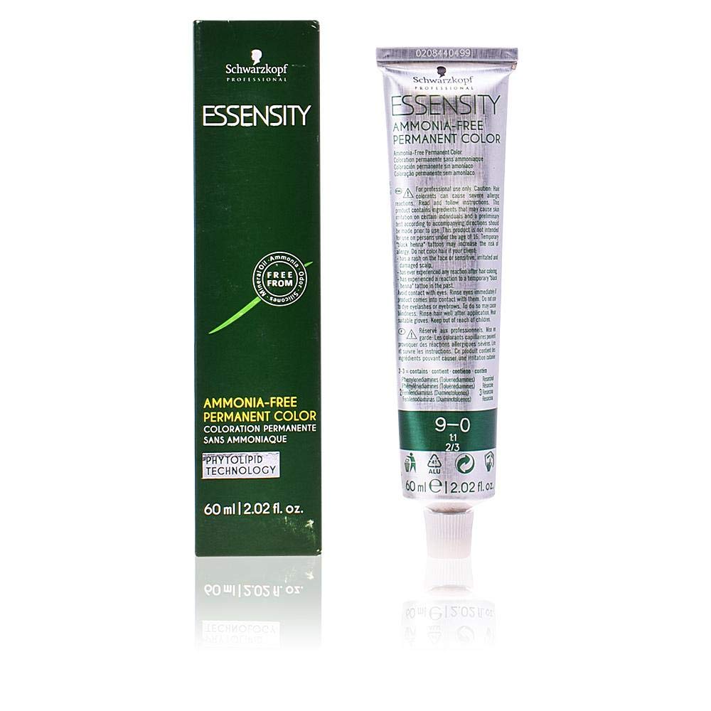 Schwarzkopf Professional Essensity Hair Color, 9-0, Extra Light Blonde, 2.1 Ounce Beauty & Personal Care Schwarzkopf