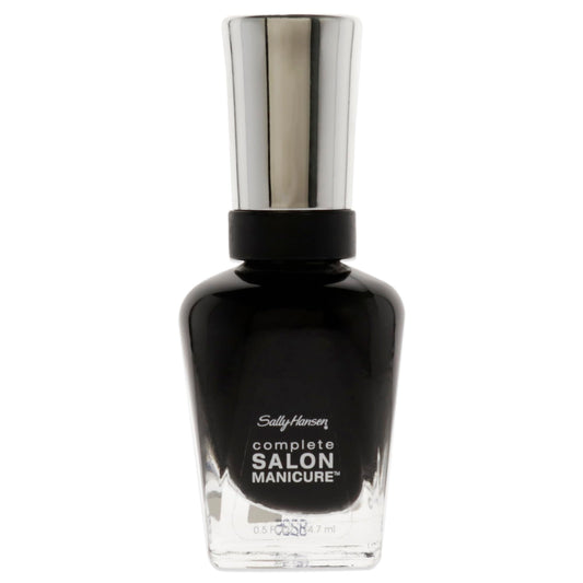 Sally Hansen Complete Salon Manicure Nail Polish | Multi-Benefit Nail Color | Strengthening Keratin Formula | 403 Hooked On Onyx Beauty & Personal Care Sally Hansen