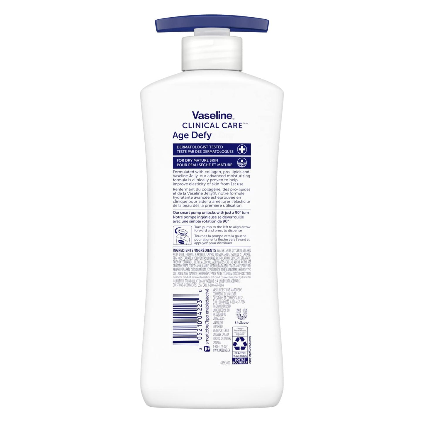 Care Moisture Body Lotion Aging Skin Rescue 13.5 fl oz Beauty & Personal Care Vaseline