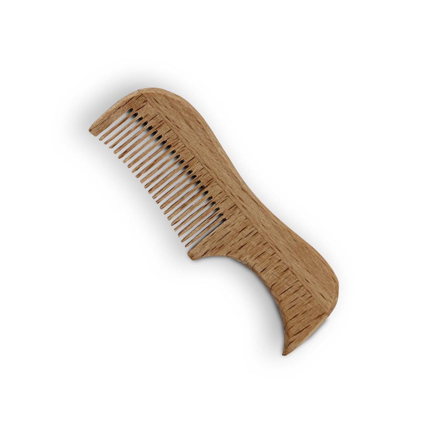Golden Beards Eco Wood Moustache Comb 2.5 in - Fine Tooth Beechwood Comb for Shaping, Styling & Detangling Mustache - Eco-Friendly, Handmade Beauty and Personal Care Golden Beards Kobenhavn BALM GROOMING OIL