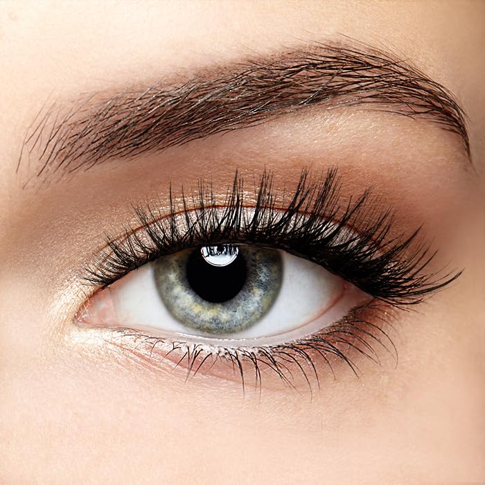 KISS Lash Couture Faux Mink False Eyelashes Double Pack, Knot-Free Lash Band, Reusable, Contact Lens Friendly, Easy To Apply, Ultrafine, Tapered… Beauty & Personal Care KISS