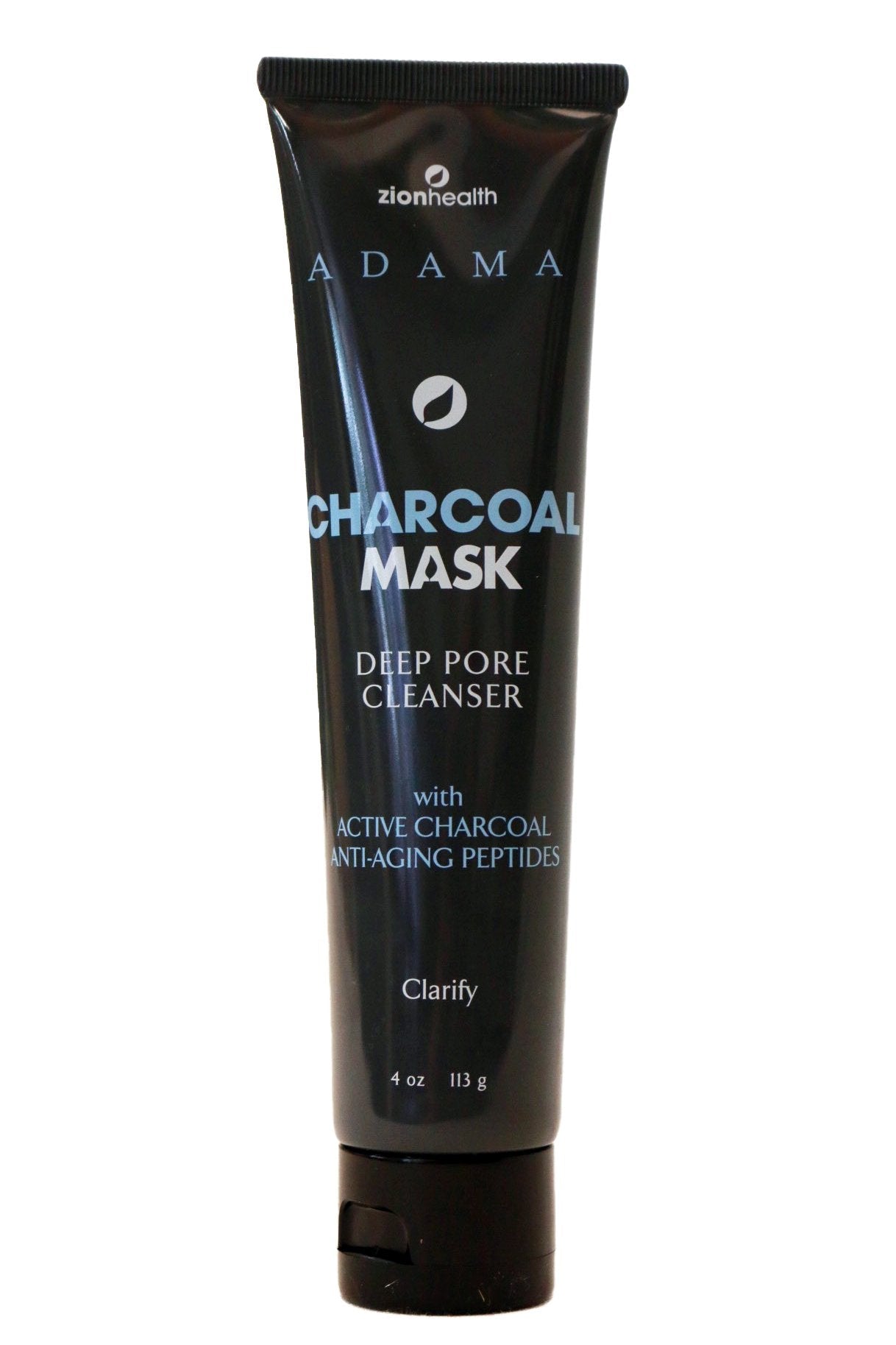 Adama Charcoal Mask Zion Health 4 oz Cream Beauty & Personal Care Zion Health