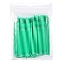 Salmue 4 Colors Available 100PCS/Bag Disposable Micro Applicator Brushes, Women Eyelash Extension Brushes for Makeup Brushes, Extension Mascara Brush Beauty & Personal Care Salmue