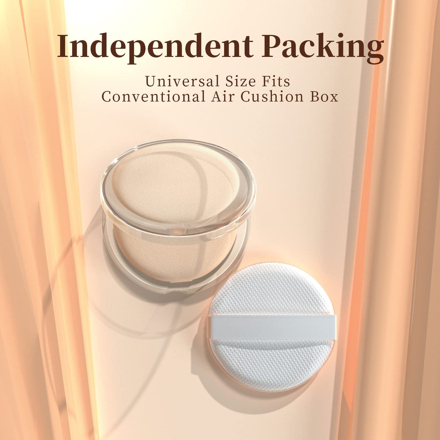 MOHOPE 8Pcs Air Cushion Makeup Puffs for Foundation with Portable Box, No Latex Blending Sponge for Liquid, Cream, Foundation and Powder, Teardrop Beauty & Personal Care MOHOPE