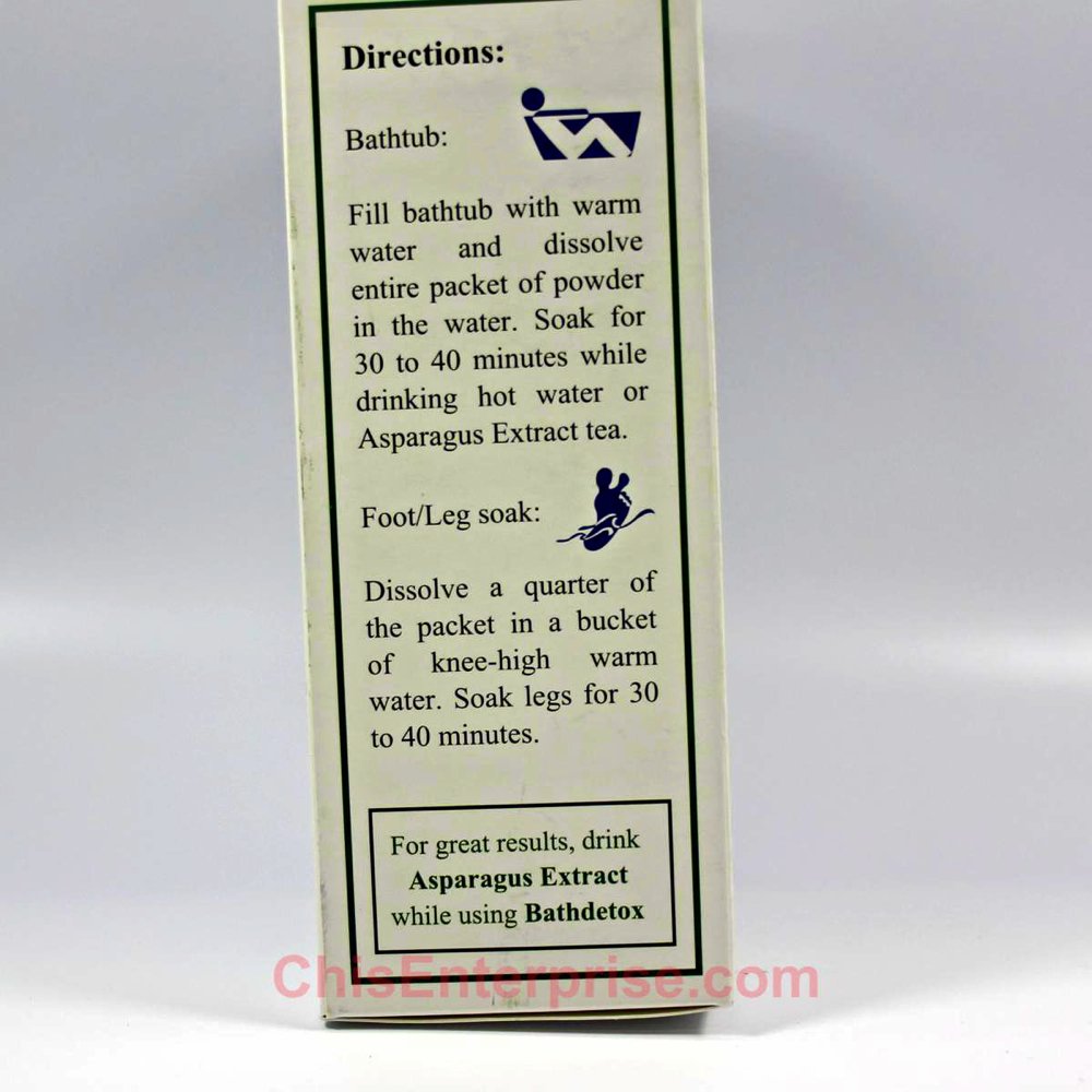 Chi's Enterprise Bathdetox 5 packs/box by Chi's Enterprise Beauty and Personal Care Chi's Enterprise