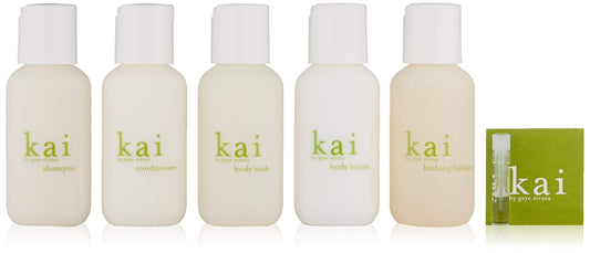 kai Bath And Shower Travel Set, TSA approved, vegan, cruelty free, made in the usa Beauty and Personal Care kai