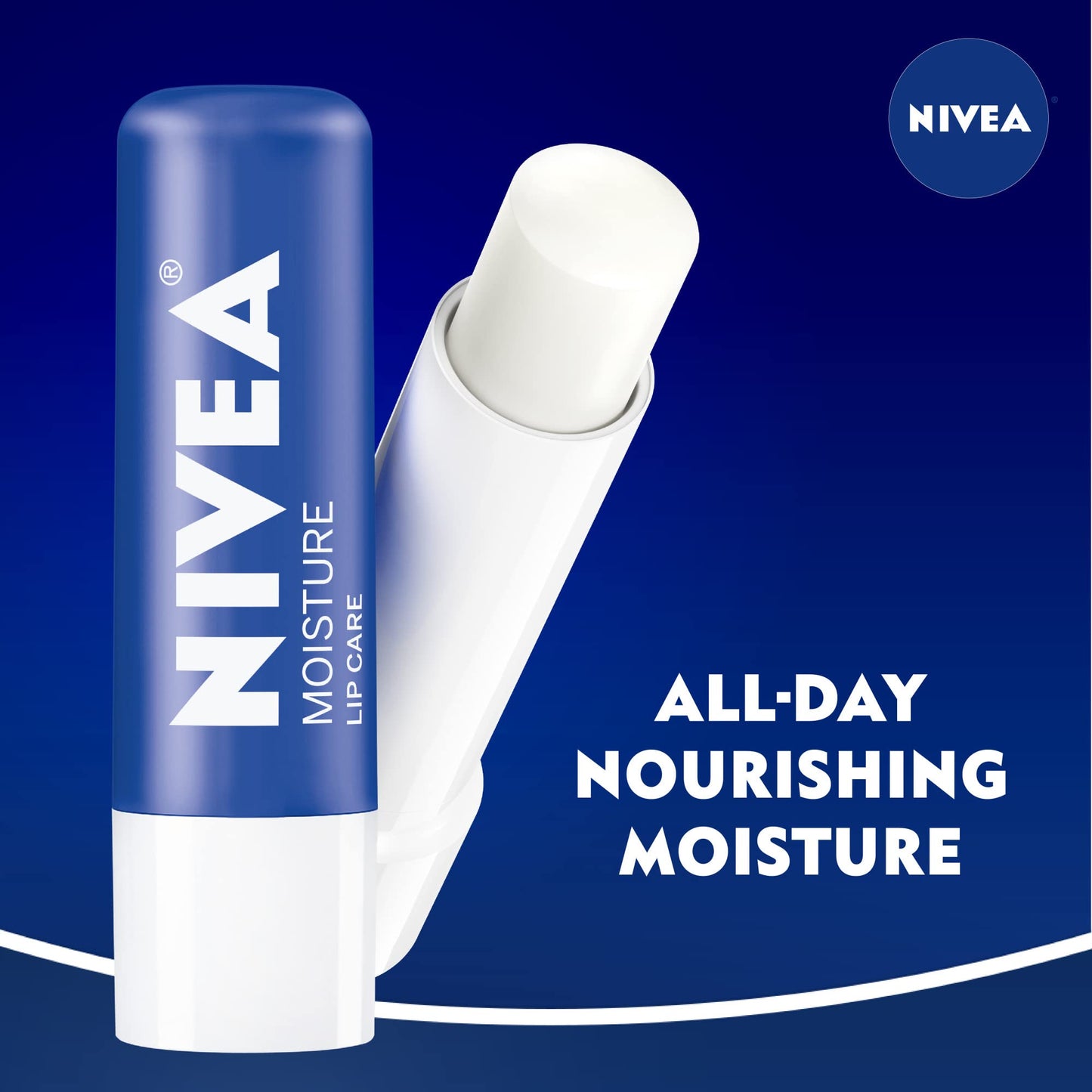 Nivea, Moisture Lip Care Unisex Balm, 0.17 Ounce Beauty and Personal Care NIVEA