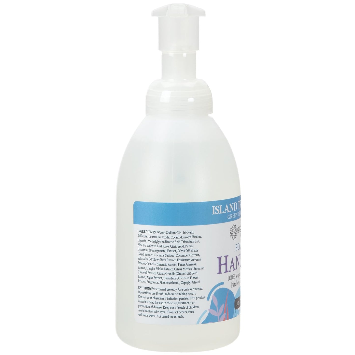 Ginger Lily Farms Botanicals All-Purpose Foaming Hand Soap Refill, Island Tranquility, 100% Vegan & Cruelty-Free, Green Tea Lemongrass Scent, 20 Fl Oz Beauty & Personal Care Ginger Lily Farms