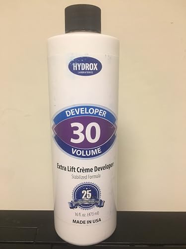 Hydrox 30 Volume Developer Extra Lift 16oz PK-1 Beauty & Personal Care Hydrox Laboratories