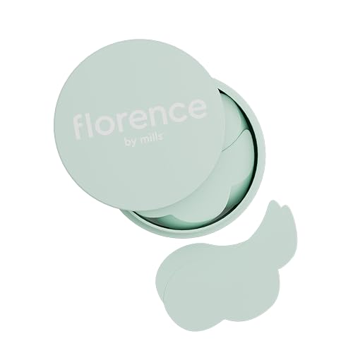florence by mills Floating Under the Eyes Depuffing Gel Pads | Re-Energize Tired Under Eyes | Hydrating | Vegan & Cruelty-Free - 30 Pairs/60 count Beauty & Personal Care florence by mills