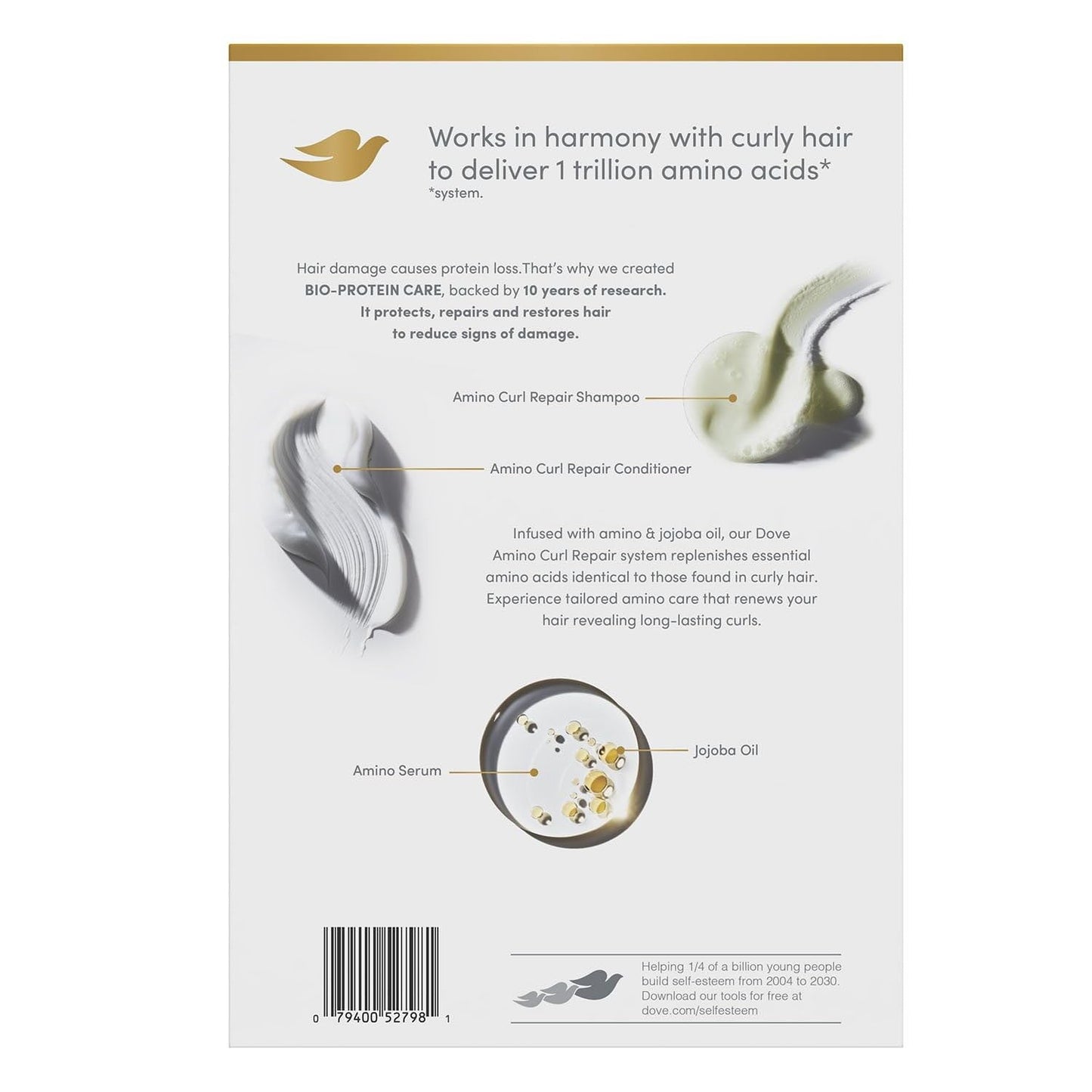Dove Amino Curls Shampoo and Conditioner, 33.8 Fluid Ounce (Pack of 2) Beauty & Personal Care Dove