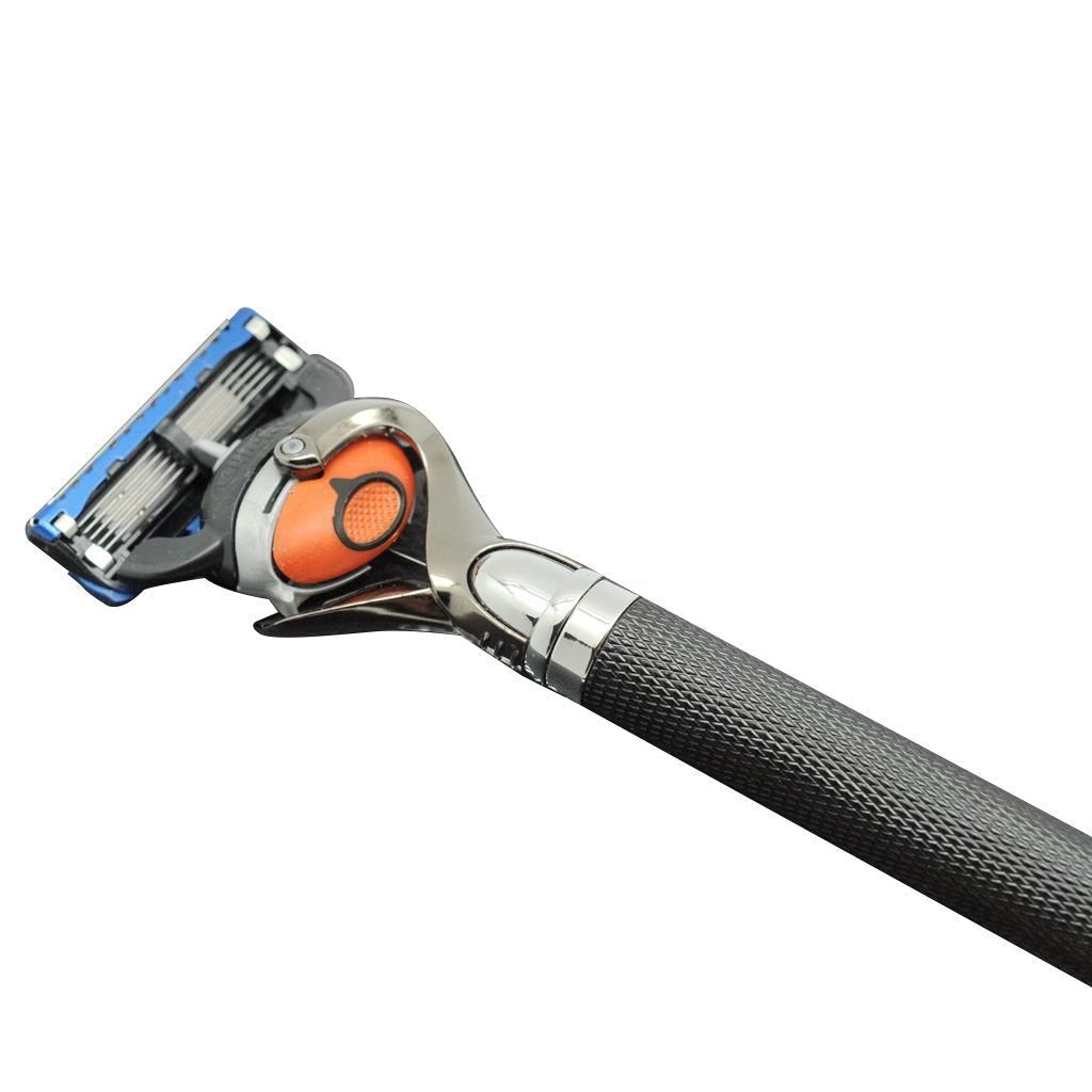GENTS Men’s Stylish Precision Shaving Razor with Flex Ball Pivot Ball Technology Long Handle Shaving Razor for Home, Travel Razor for a Smooth Close Beauty and Personal Care G.B.S