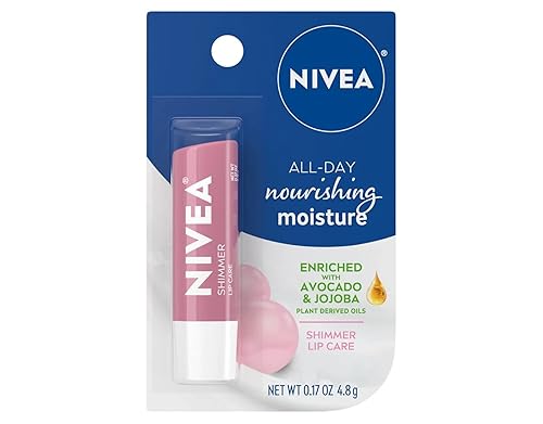 NIVEA Shimmer Radiant Lip Care 0.17 oz (Pack of 12) Beauty & Personal Care NIVEA