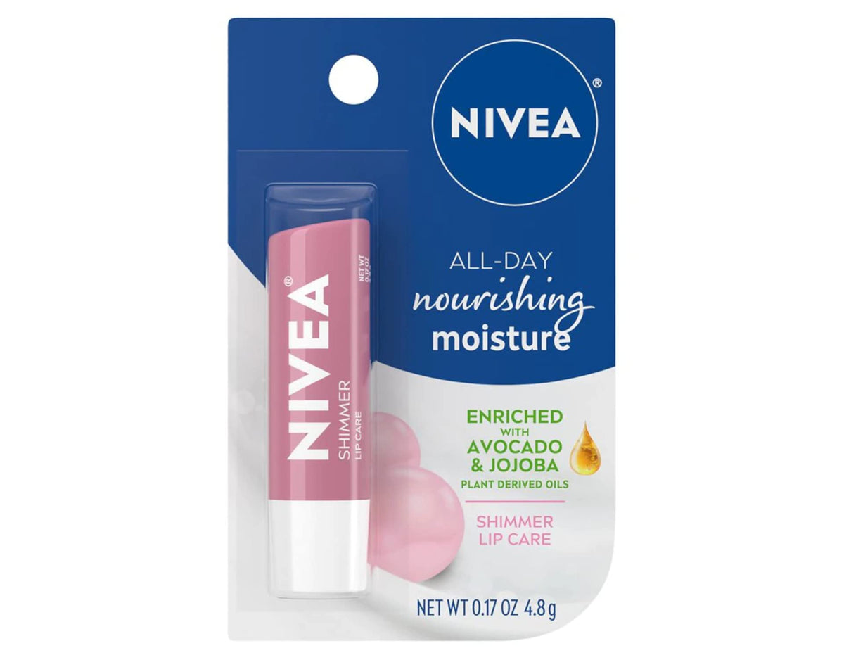 NIVEA Shimmer Radiant Lip Care 0.17 oz (Pack of 12) Beauty & Personal Care NIVEA