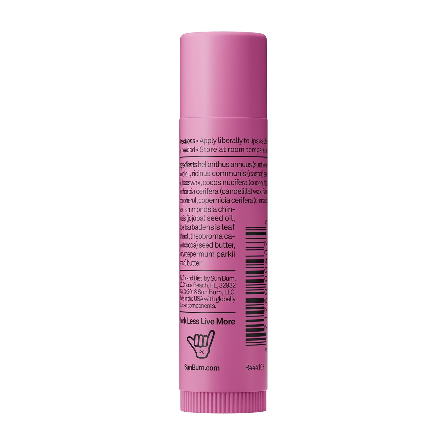 Sun Bum Cocobalm Groove Cherry - Hydrating Lip Balm With Coconut Oil and Aloe Vera - 0.15 oz Stick Beauty & Personal Care Sun Bum