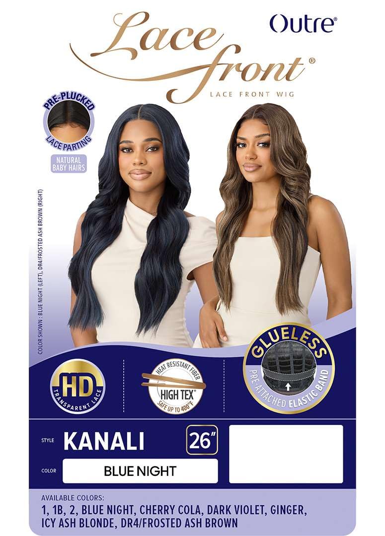 Outre Lace Front Wig - Kanali (OFF BLACK 1B)