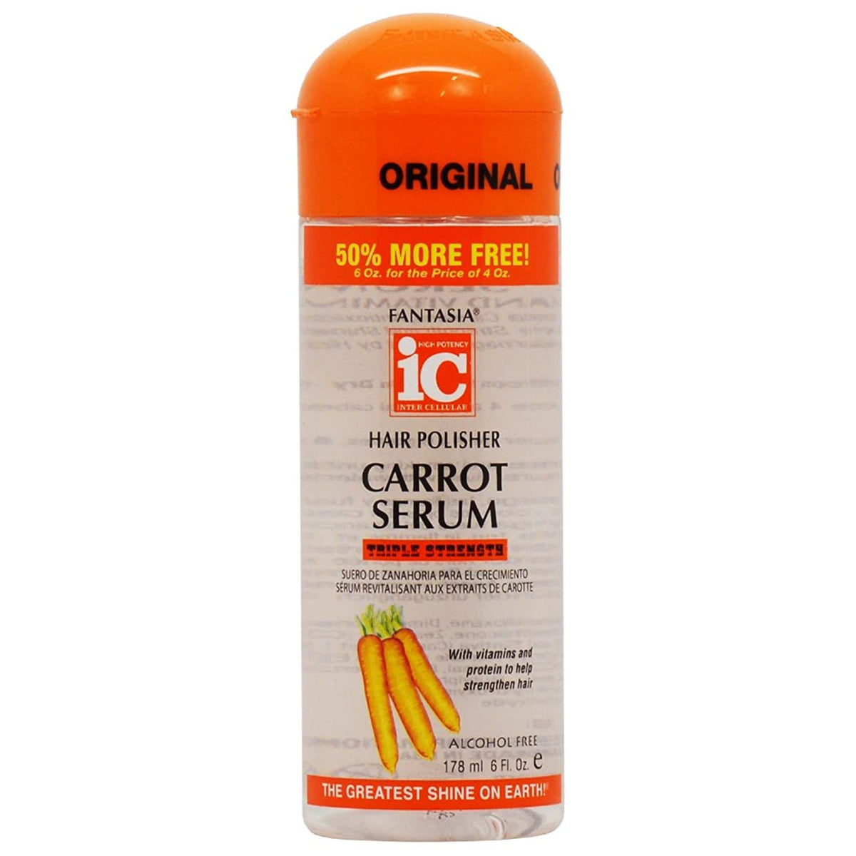 Fantasia IC Hair Polisher Carrot Serum 6 oz
