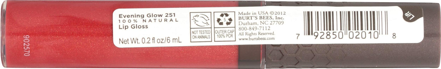 Burts Bees, Lip Gloss Evening Glow, 0.2 Fl Oz Beauty & Personal Care Burt's Bees