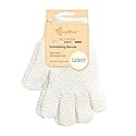 Evridwear Exfoliating Gloves for Shower, 100% Nylon Thick Soft Medium Heavy Bathing Gloves Dead Skin Remover Body Scrubber Smooth Skin with Hang Loop Beauty & Personal Care Evridwear