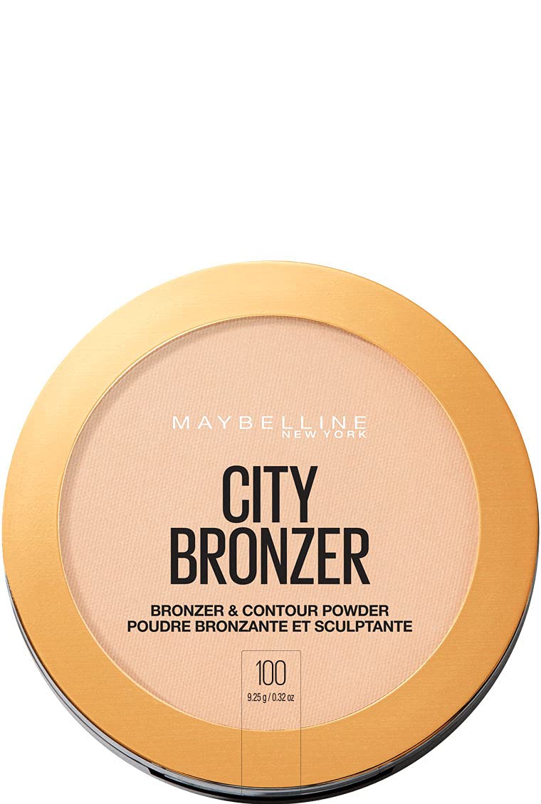 Maybelline New York City Bronzer Powder Makeup, Bronzer and Contour Powder, 100, 0.32 oz. Beauty & Personal Care MAYBELLINE