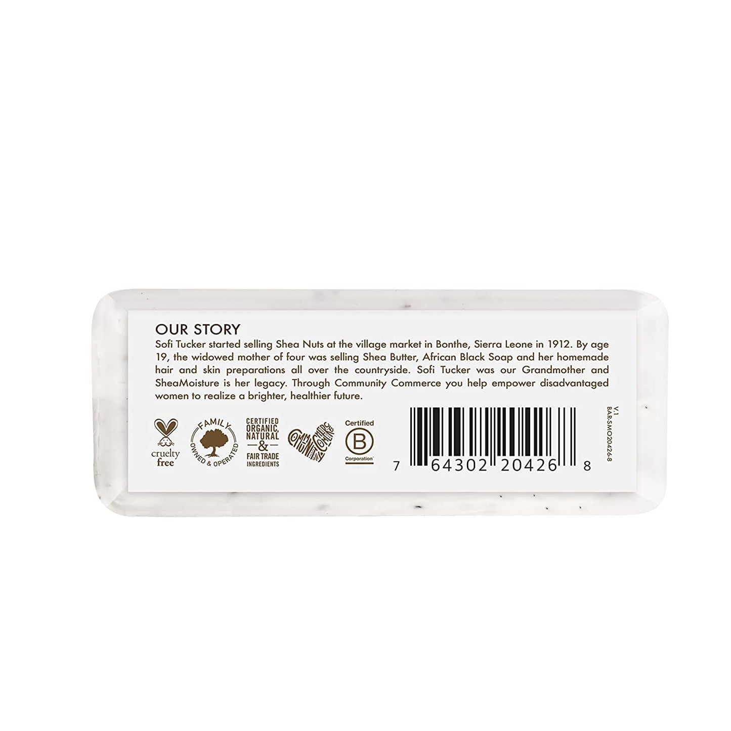 Shea Moisture 100% Virgin Coconut Oil Shea Butter Soap, 8 Ounce (Pack of 2) Beauty & Personal Care Shea Moisture