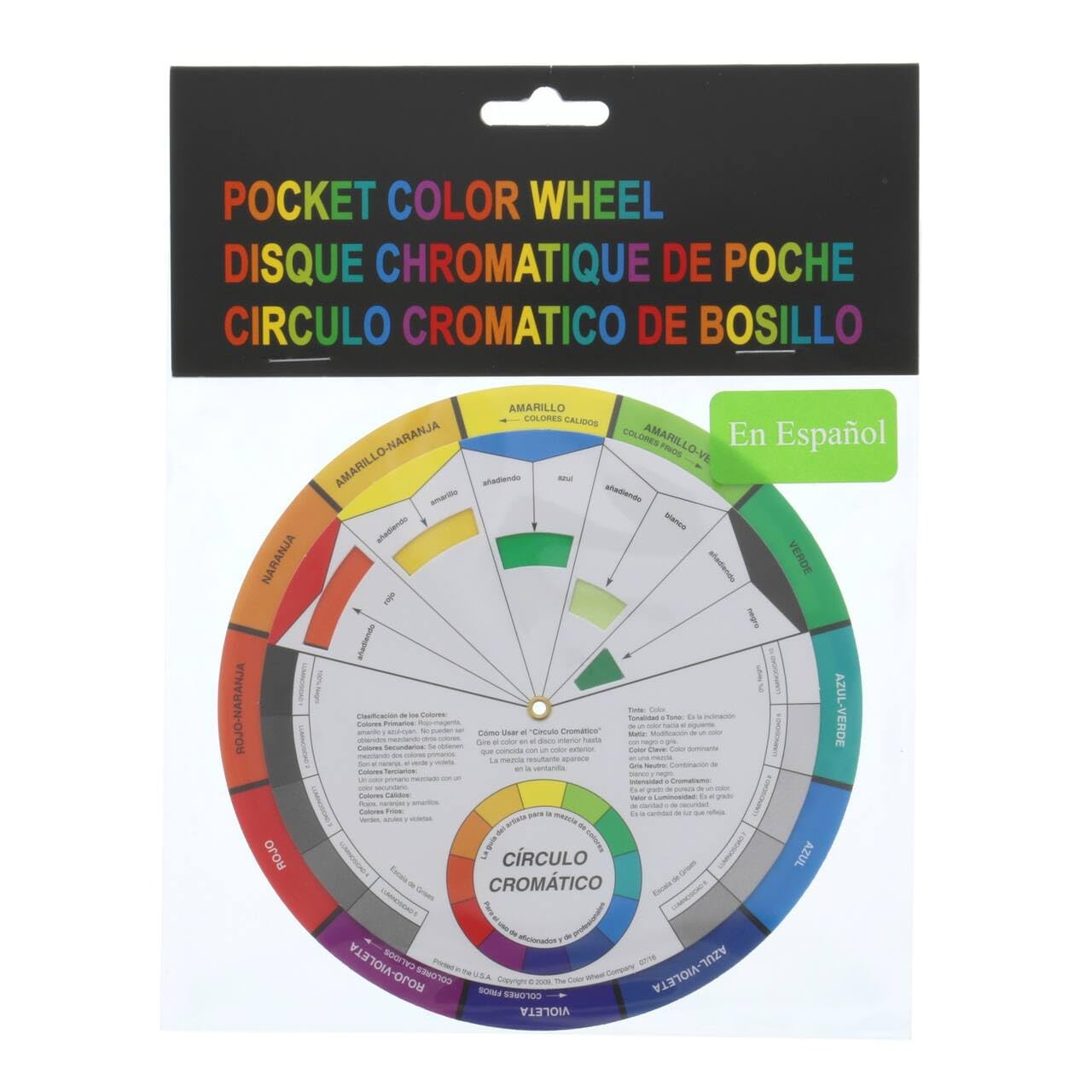 Color Wheel Co Pocket Color Wheel, Spanish Beauty & Personal Care Royal & Langnickel