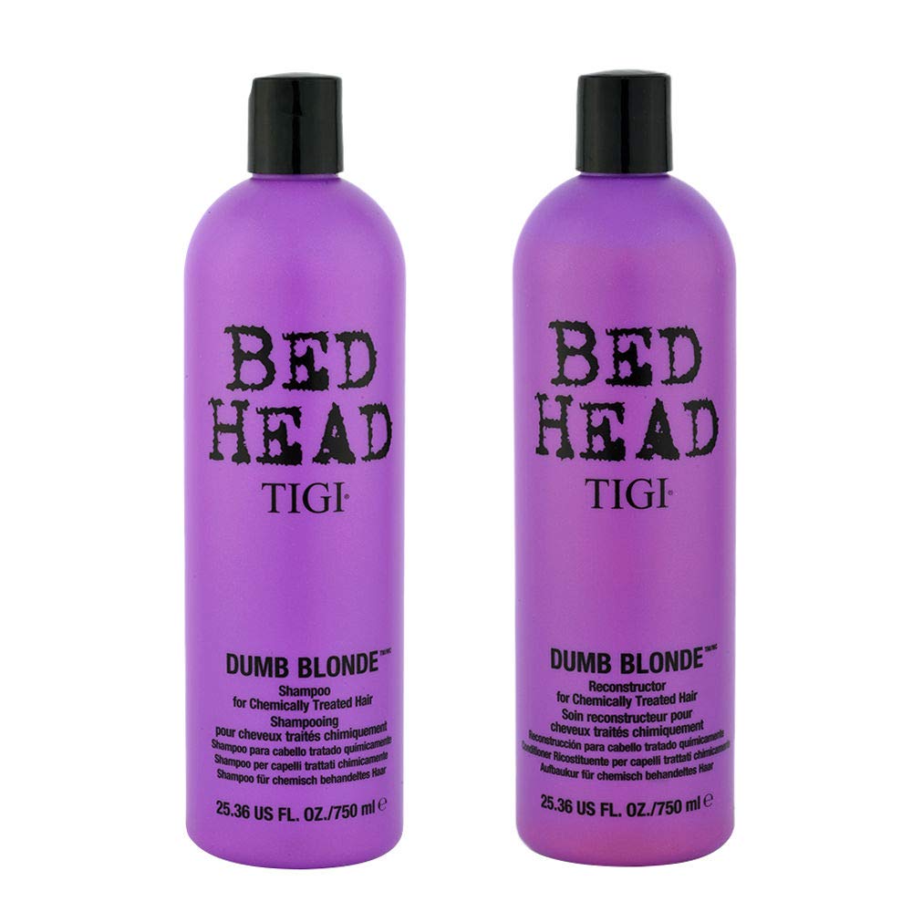 Tigi Tigi Bed Head Dumb Blonde Shampoo & Reconstructor Conditioner Duo Pack, 50 Oz