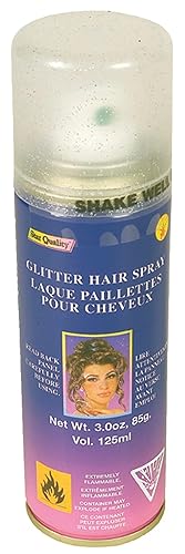 Rubies Silver Glitter Haircolor Costume Hairspray for Adults, Unisex 3 Ounce Beauty & Personal Care Rubies