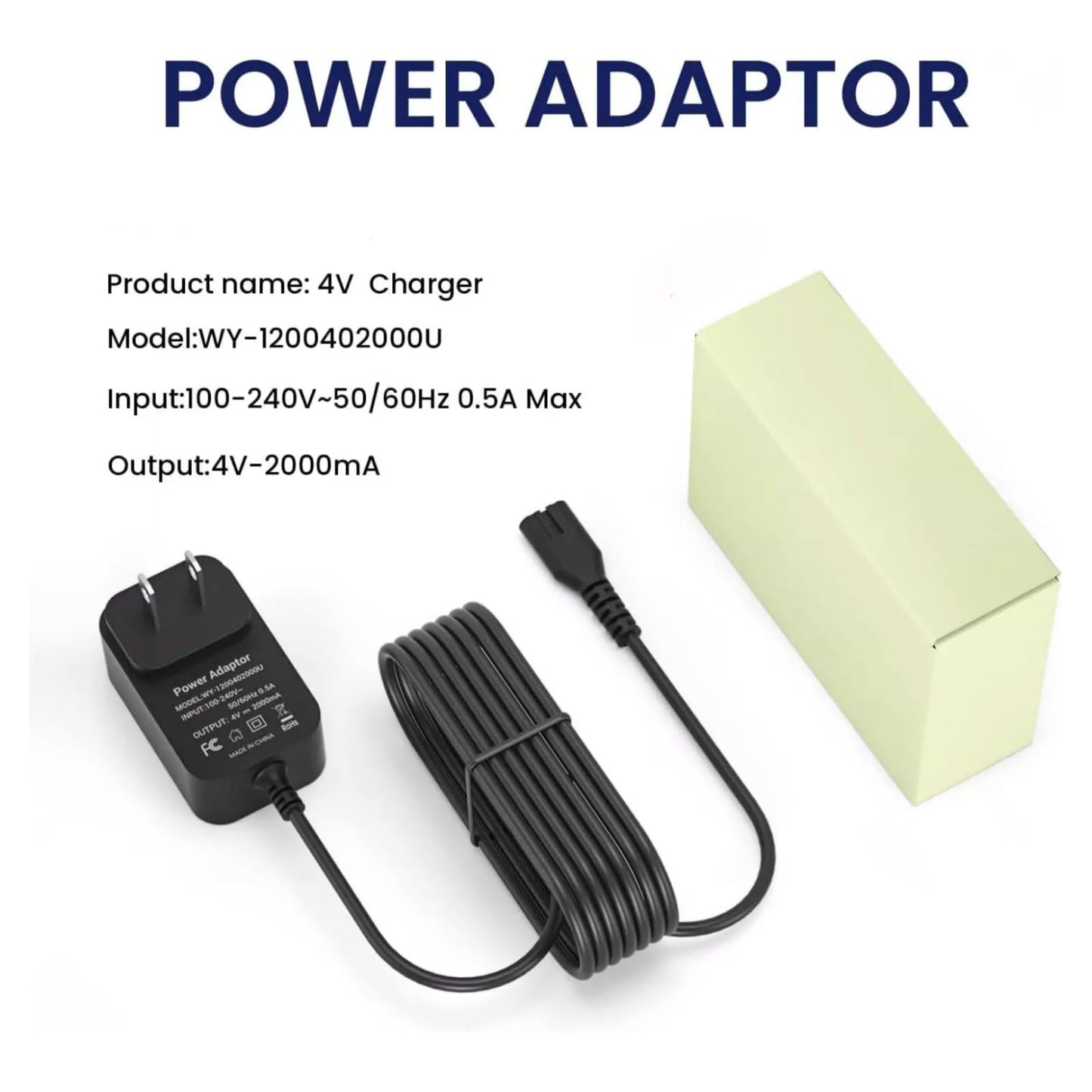 DC 4V 2A Clipper Charger Charging Adapter Power Cord Multiple Protection Compatible for 8591 2245 8509 8148 Beauty and Personal Care CHICHIYANG