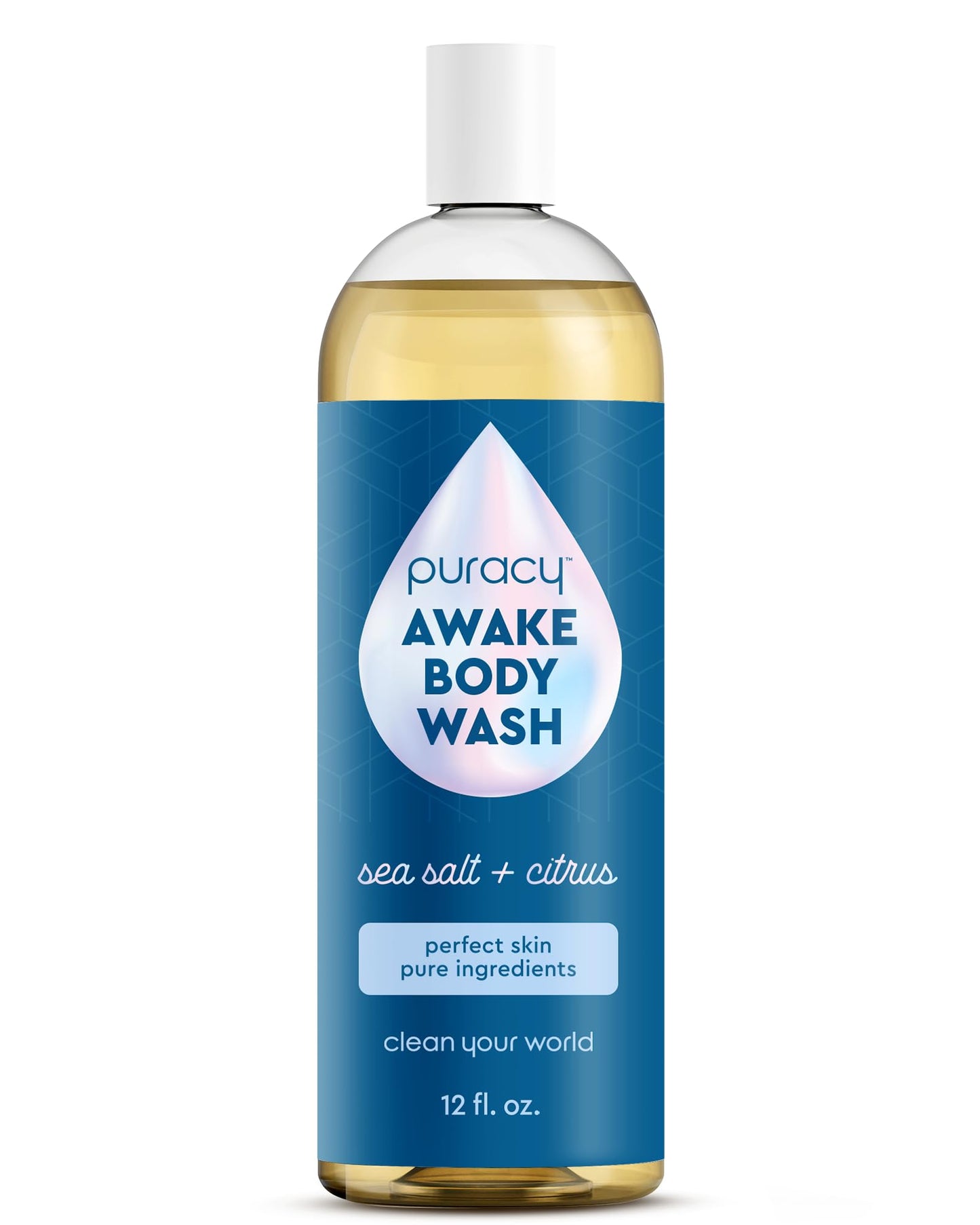 Puracy Body Wash, Natural Body Wash, 98.6% Pure Plant Ingredients, Moisturizing Shower Gel for Women Men Kids, Body Soap for Dry Sensitive Skin. Beauty & Personal Care Puracy