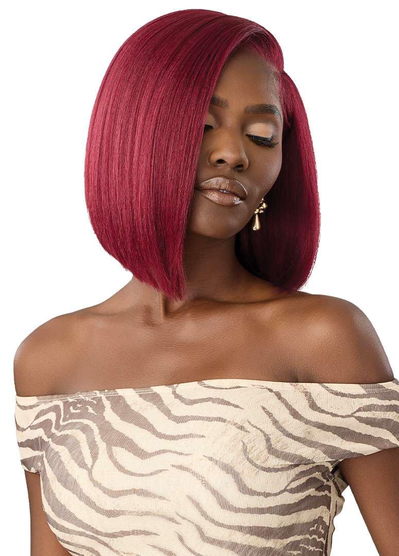 Outre Lace Front Wig - Melted Hairline - TruCurve - TruCurve 5 (RED BURGUNDY)