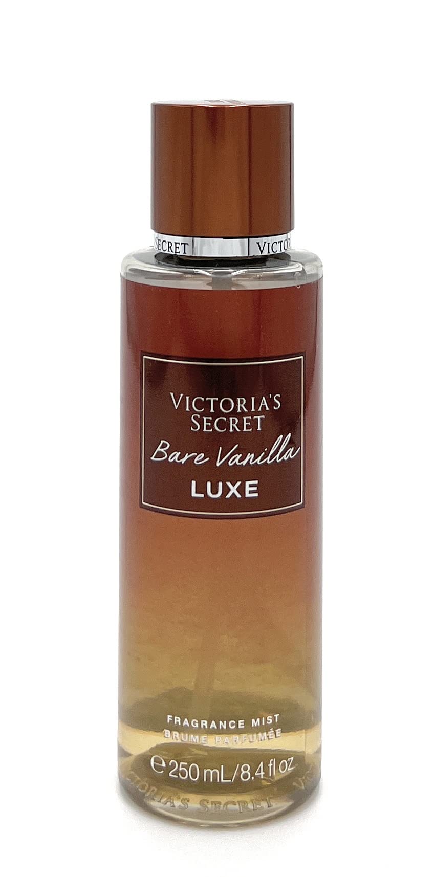 Victoria's Secret Bare Vanilla Luxe Fragrance Mist, Orange, 8.40 Fl Oz (Pack of 1), 8.4 fluid_ounces Beauty & Personal Care Victoria's Secret