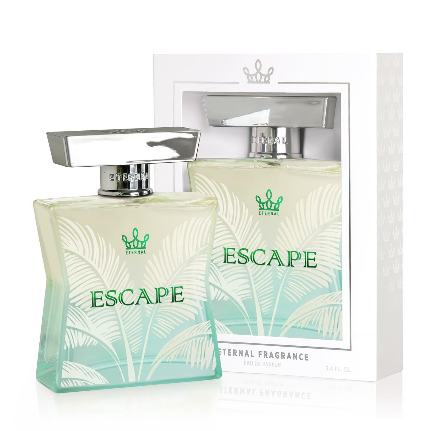 Eternal Fragrance - Eternal Escape - Inspired by Virgin Island Water - 3.4 oz (100ml) - EDP - Vegan - Clean Ingredients - Unisex Perfume for Men Beauty & Personal Care Eternal Fragrance