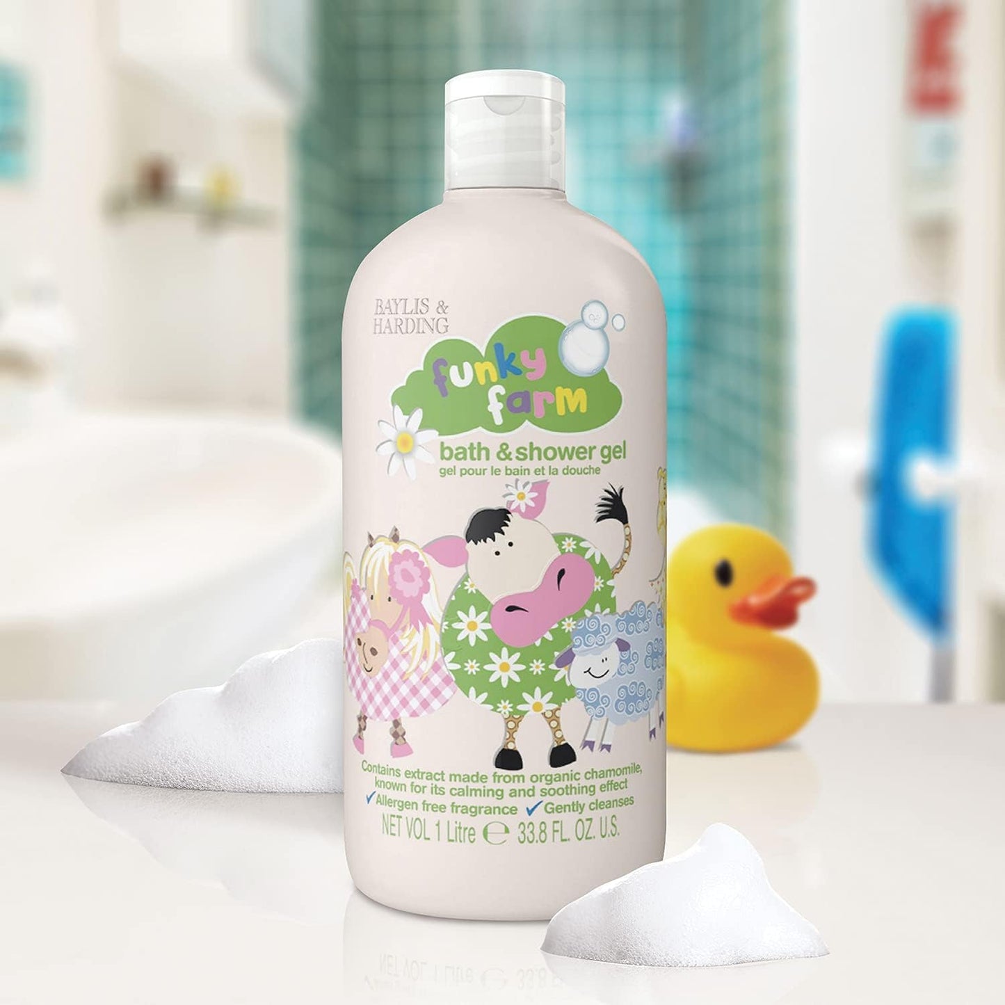Baylis & Harding Funky Farm Bath & Shower Gel (1L) Beauty & Personal Care Baylis & Harding