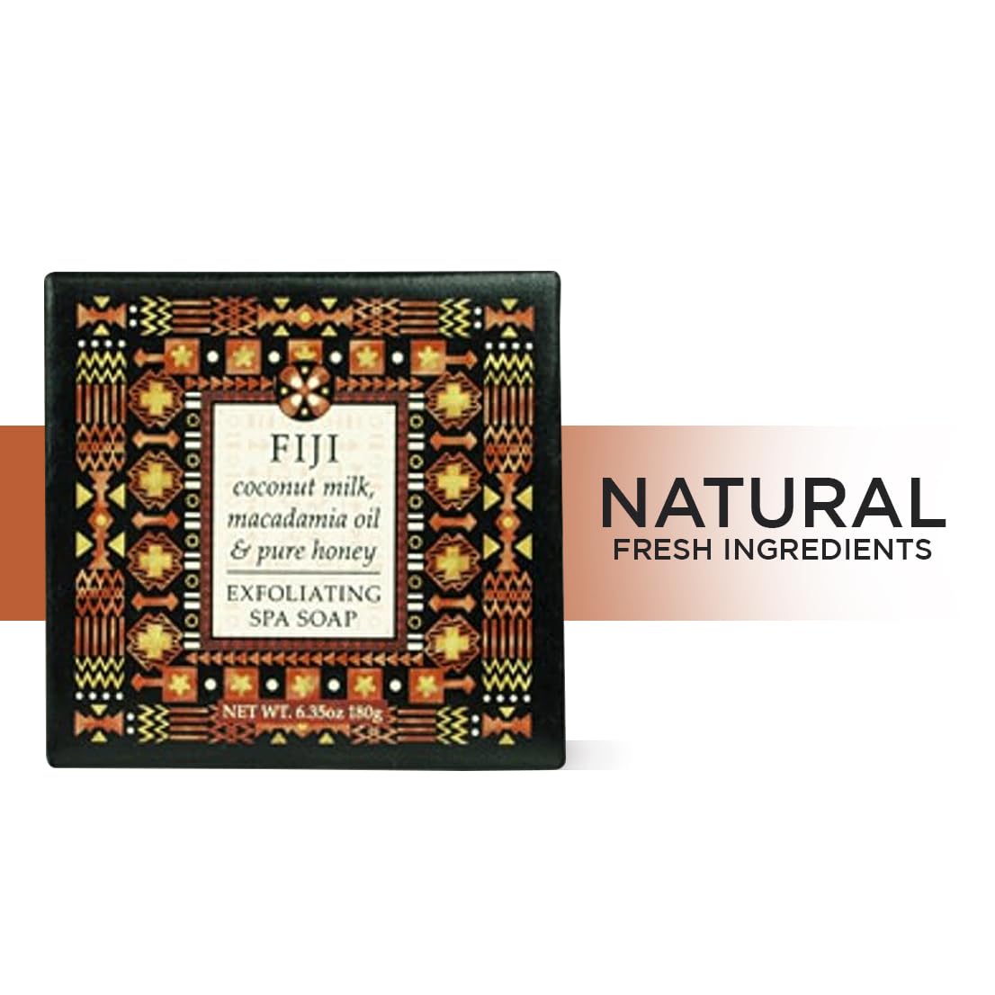 Greenwich Bay Trading Company Destination Collection: Fiji (6.35oz Soap Square) Beauty & Personal Care Greenwich Bay Trading Company