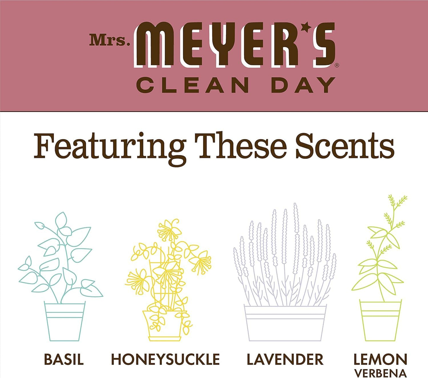 Mrs. MEYER'S Clean Day Rosemary Liquid Hand Soap 12.5 Oz. (Pack of 1) Beauty & Personal Care Mrs. MEYER'S